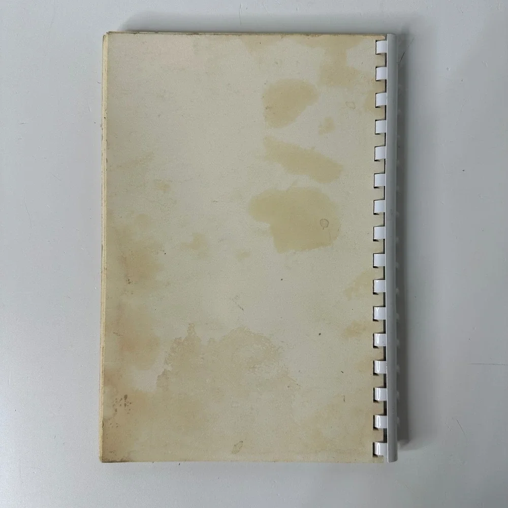 First Christian‎ Church Cookbook Chattanooga Tennessee 1978 Vintage Recipes